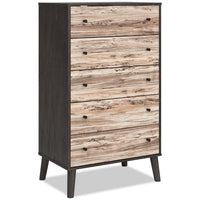  Commode verticale Wolf - brune