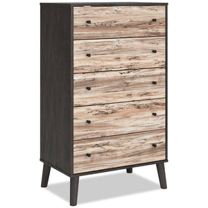 Commode verticale Wolf - brune