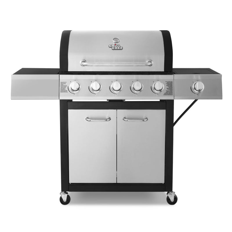 Grill Chef 72,000 BTU Propane Gas Barbecue - GCB511SSP 