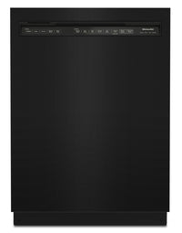  Lave-vaisselle KitchenAid de 39 dB avec commandes à l'avant et 3e panier - KDFE204KBL 