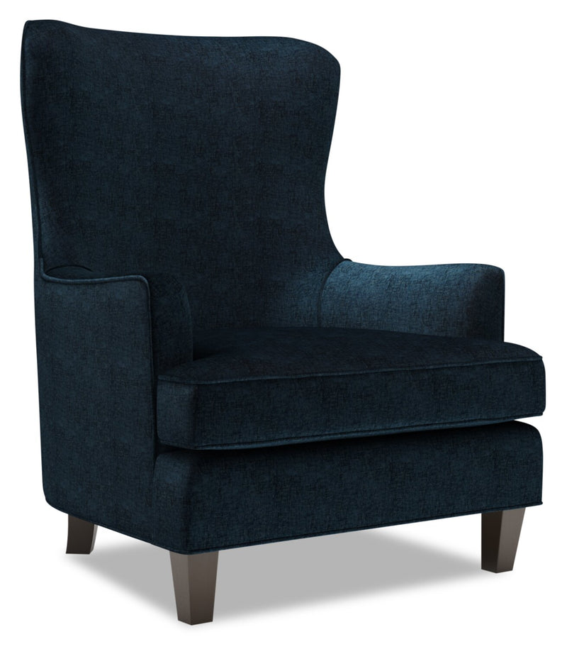 Sofa Lab The Wing Chair - Luxury Indigo 