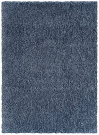  Carpette à poil long Lawson bleue - 7 pi 9 po x 9 pi 5 po 