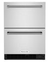 Réfrigérateur et congélateur sous le comptoir KitchenAid de 4,2 pi3 - KUDF204KSB