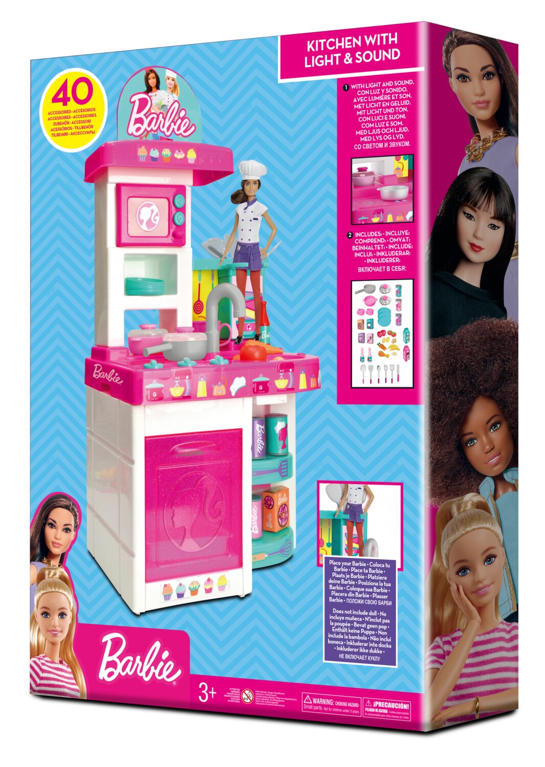 Barbie cuisine à modeler online