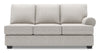Sofa-lit de droite Roll de la collection Sofa Lab - Luxury Silver