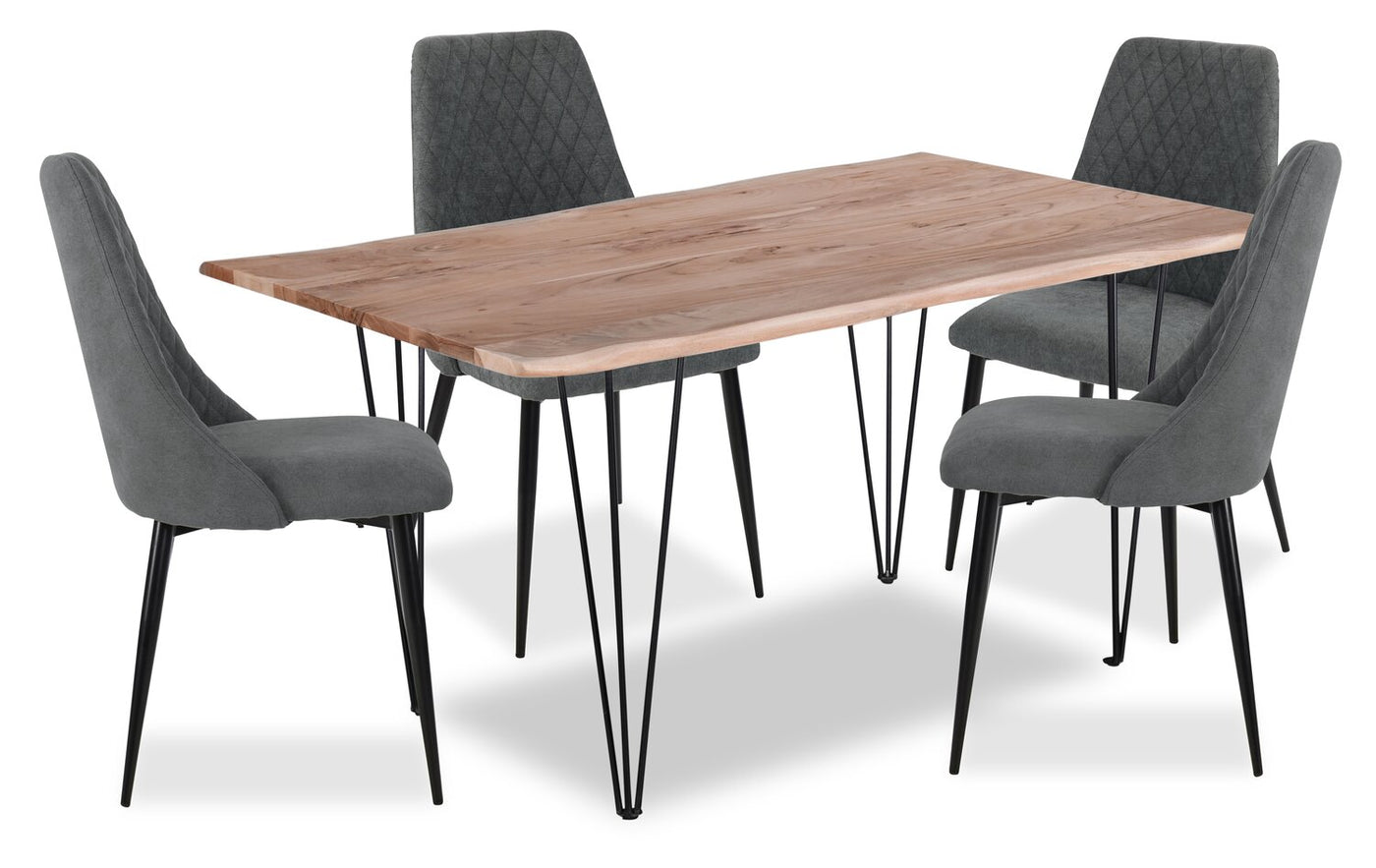 Ensemble table de repas et chaise pour 2 personnes - Cbc-Meubles