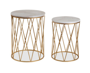 Dalilah 2-Piece Accent Table Package | Ensemble 2 tables d'appoint Dalilah | DALIL2PK