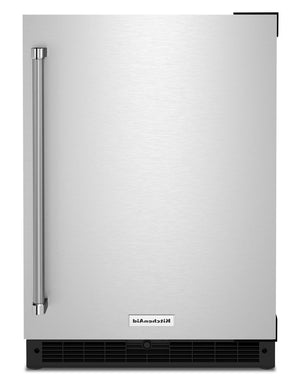 Réfrigérateur KitchenAid de 5 pi³ et de 24 po sous le comptoir - acier inoxydable - KURR114KSB