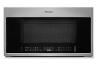  Four à micro-ondes à hotte intégrée Whirlpool de 1,9 pi³ avec cuisson à 1 000 W et friture à air - a…