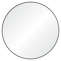  Miroir rond noir - 40 po x 40 po  