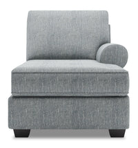  Fauteuil long de gauche Roll de la collection Sofa Lab - Luna Pewter 