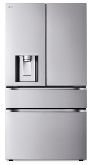 Réfrigérateur intelligent LG de 29 pi³ à 4 portes françaises avec tiroir Full-ConvertMC - LF29S8330S