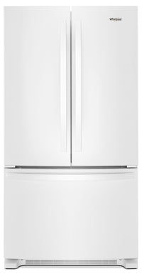 Réfrigérateur Whirlpool de 25 pi³ à portes françaises avec distributeur d'eau interne - WRF535SWHW