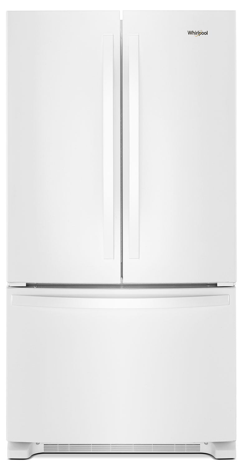 Whirlpool® 25 Cu. Ft. French-Door Refrigerator with Internal Water Dispenser – WRF535SWHW - Refrigerator in White