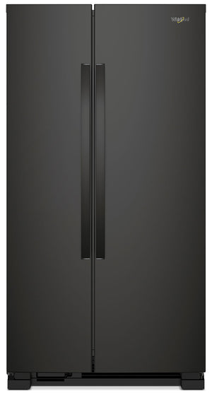 Réfrigérateur Whirlpool de 22 pi3 à compartiments juxtaposés - WRS312SNHB