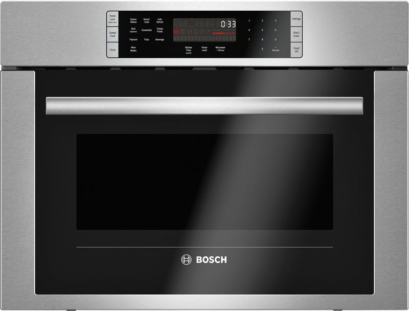 Bosch 24" Two-in-One Microwave and Convection Oven – HMC54151UC - Built-In Microwave in Stainless Steel
