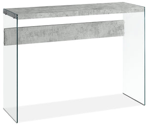 Table de salon Yonah – gris ciment