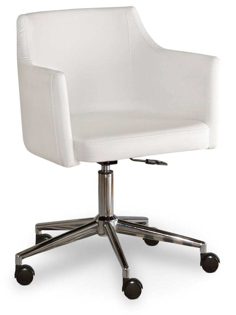 Bexley Swivel Chair - Modern style Office Chair in White