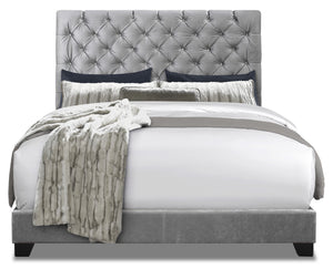 Candace King Bed|Très grand lit rembourré Candace|CANDGKBD