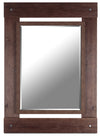 Miroir French Country rouge – 30 po x 42,5 po